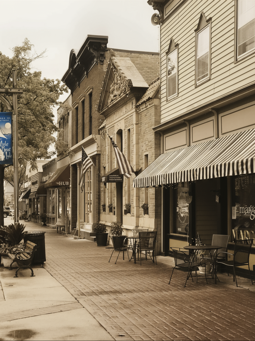 Downtown storefront